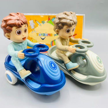 friction powered cartoon swing car assortment